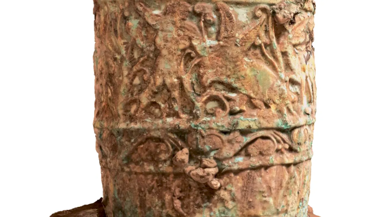 Schimb cultural neașteptat: un artefact egiptean descoperit într-o bucătărie romană veche de 2.000 de ani