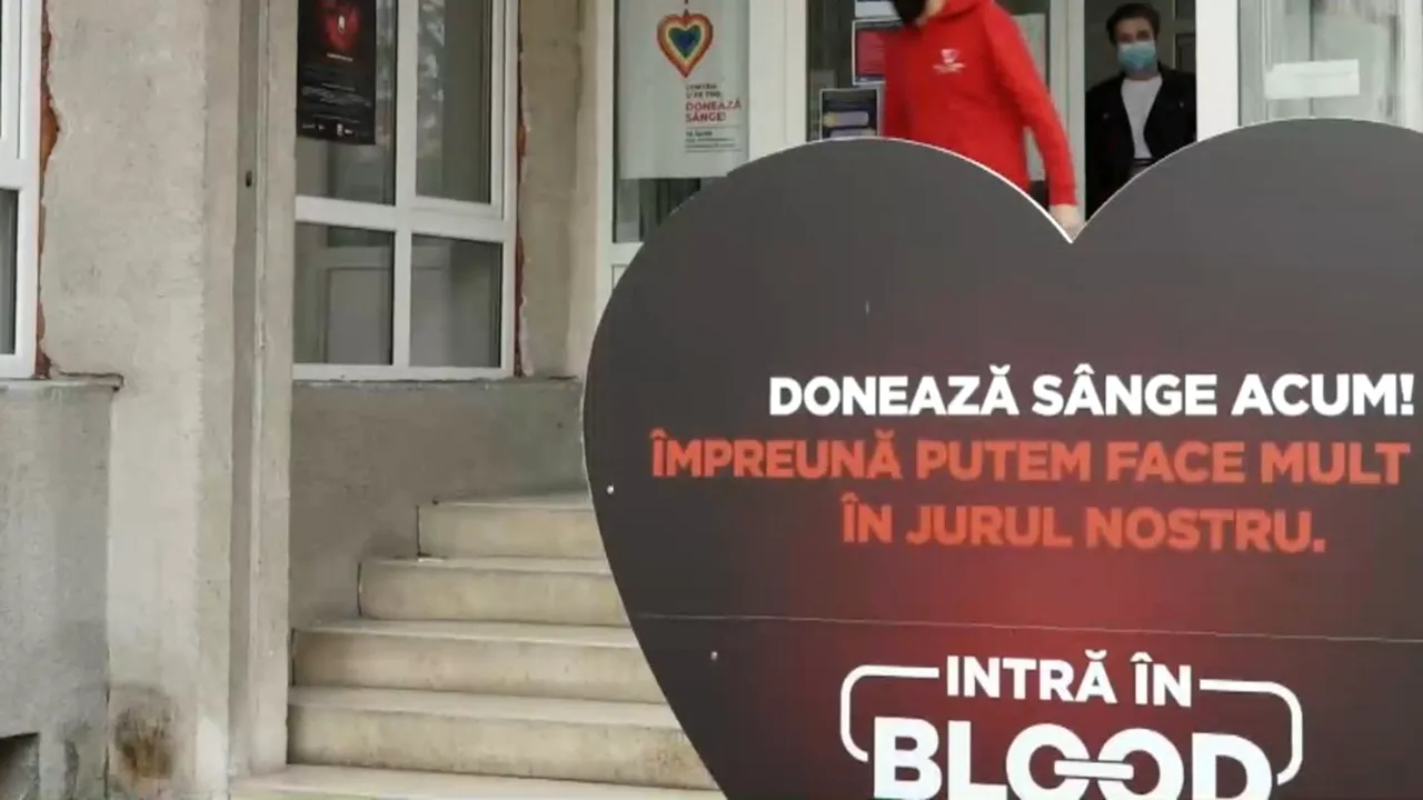 Studenţii medicinişti din Cluj au început astăzi campania “Donează plasmă, fii erou!”