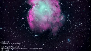 Astronomul român Ciprian Vîntdevară a reuşit să surpindă nebuloasa Cap de Maimuţă într-o fotografie spectaculoasă