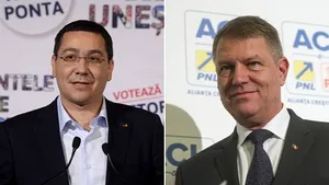 REZULTATE PARŢIALE la prezidenţiale, ora 11.00. BEC: Victor Ponta 40,33%, Klaus Iohannis 30,44%, după centralizarea a 98,30% din secţiile de votare. PREZENŢA la vot - 53,16%