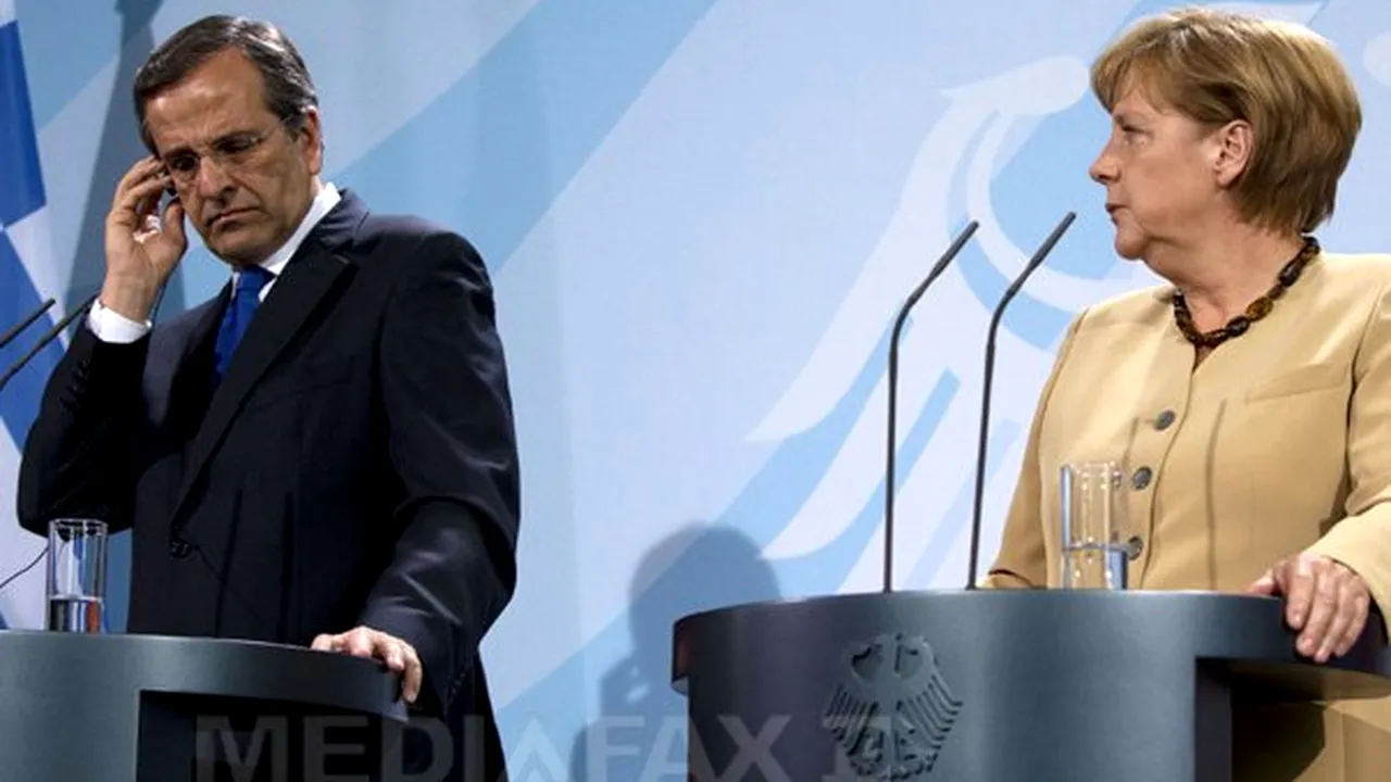 Întrevedere bilaterală între Angela Merkel şi Antonis Samaras în cadrul summitului de la Bruxelles