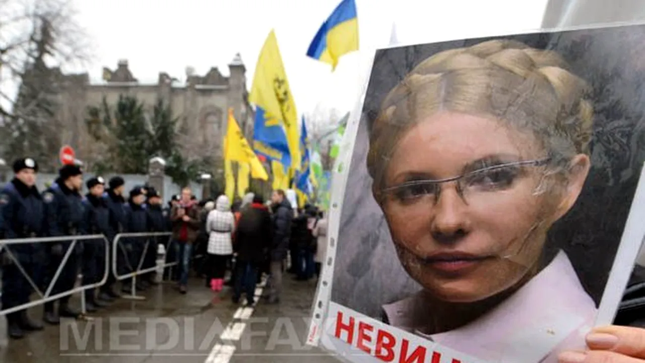 Mii de ucraineni au manifestat la Kiev împotriva 