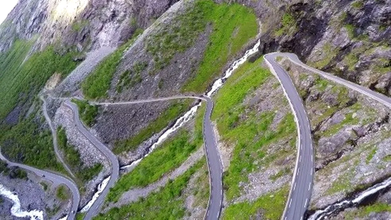 VIDEO Cum arată cel mai spectaculos drum european, care a detronat fără drept de apel Transfăgărăşanul
