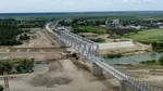 VIDEO | Lucrările de 2,1 miliarde de lei la calea ferată București – Giurgiu au ajuns la 15%. Arcada și Alstom modernizează conexiunea feroviară cu Bulgaria