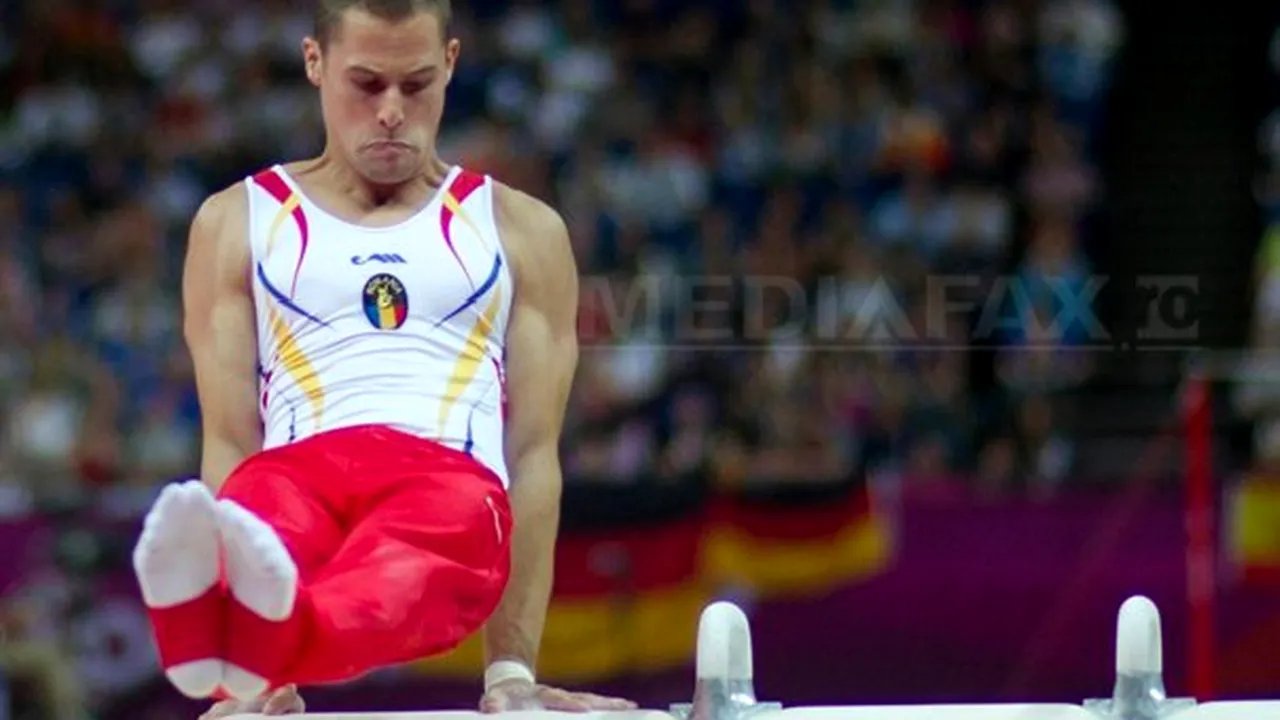 Gimnastul Cristian Băţagă, campion naţional la individual-compus. Dinamo Bucureşti a câştigat titlul la echipe