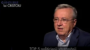 Gândurile lui Cristoiu: Top 5 politicienii săptămânii. Taxa pe solidaritate trebuia să o asume premierul. E o greşeală că i s-a dat lui Teodorovici