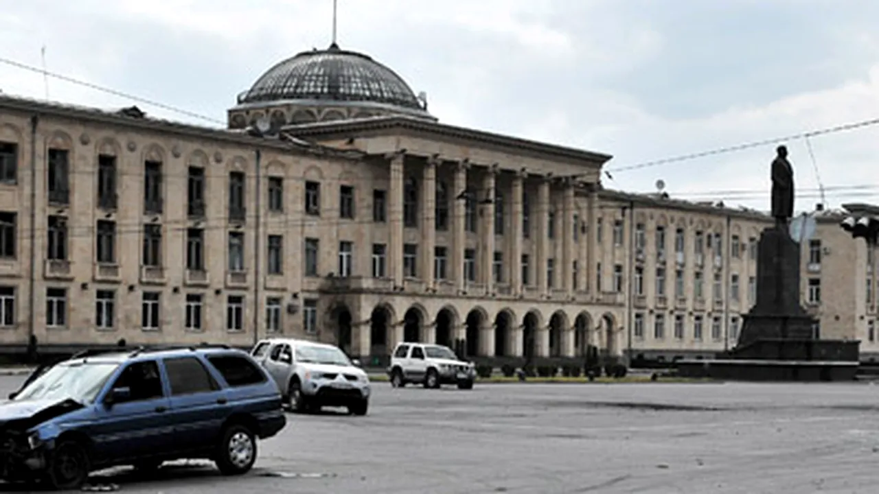 Georgia susţine că ruşii nu s-au retras din Gori, Moscova dezminte