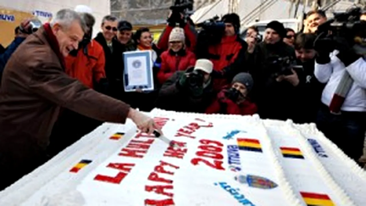 Bucharest Makes World Record Bid With 281-Kilo Cake
