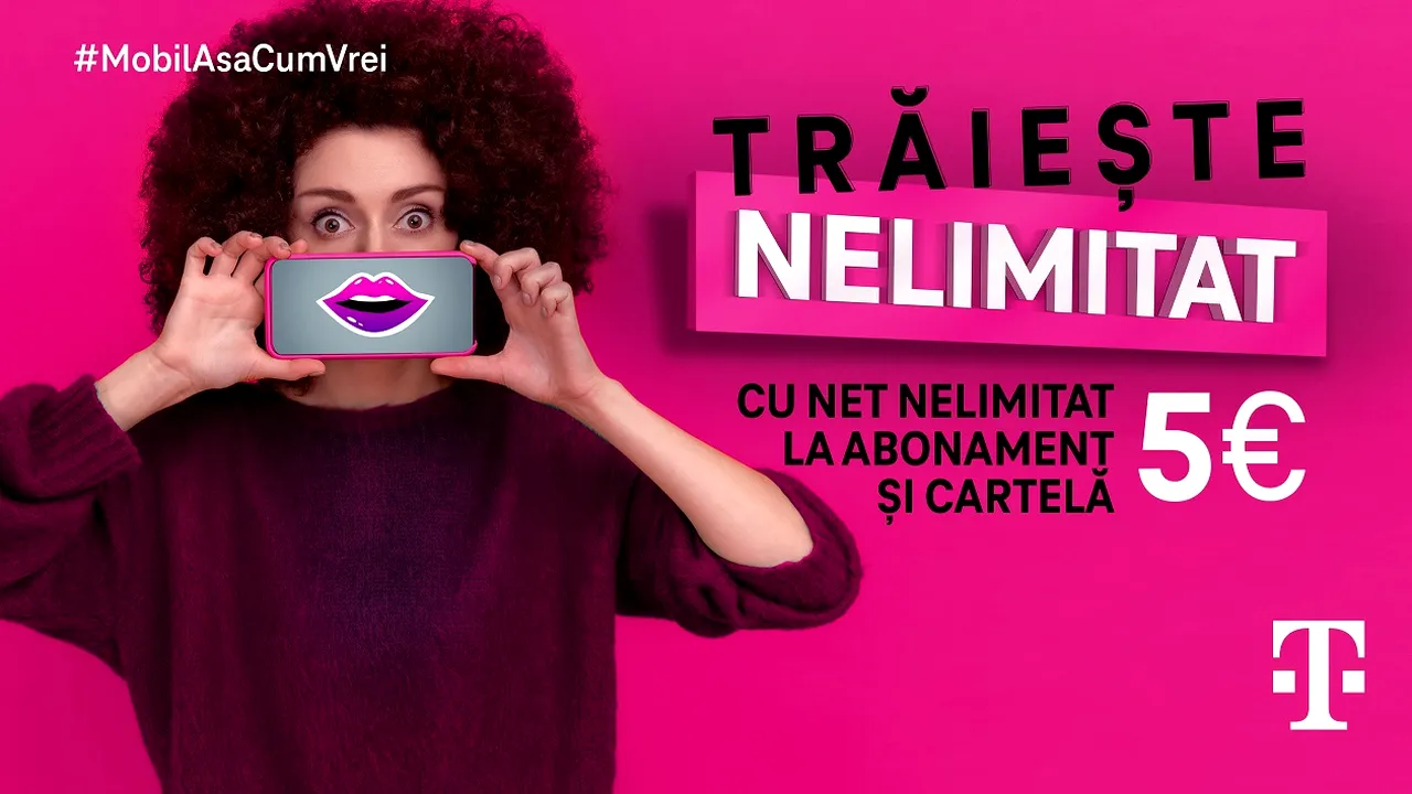 Telekom Mobile lansează campania „Trăieşte Nelimitat cu Nelimitat”