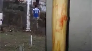 VIDEO| Un poliţist aflat în timpul liber şi un bărbat s-au bătut în curtea unui bloc din Iaşi. Ce l-ar fi deranjat pe agent