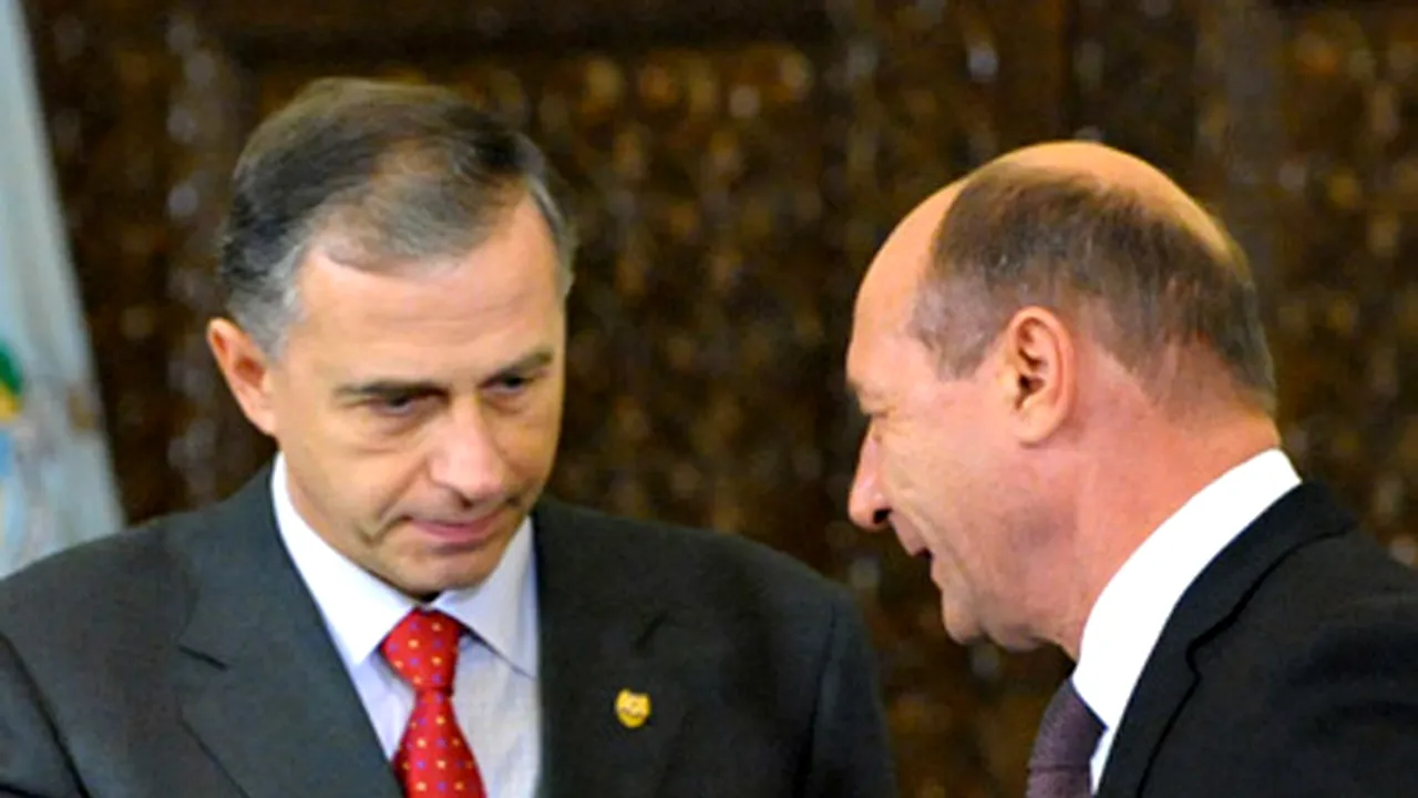 Băsescu: I-am spus lui Geoană, când s-a făcut Guvernul, să nu vină cu Voicu la Interne