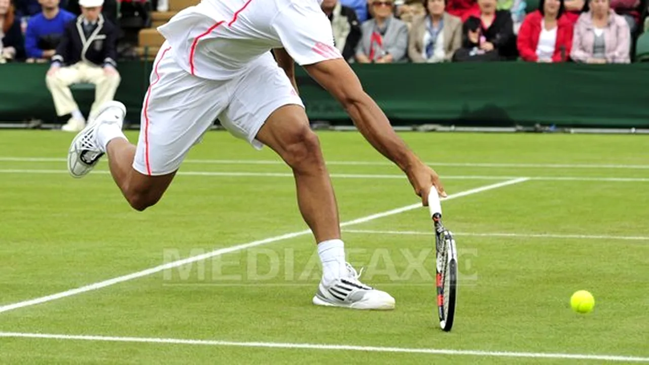 Jo-Wilfried Tsonga s-a calificat în semifinale la Wimbledon