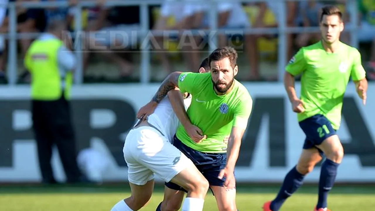 Concordia Chiajna - CSMS Iaşi, scor 0-1, în Liga I