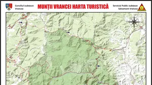Salvamont Vrancea a realizat o nouă hartă a Munţilor Vrancei