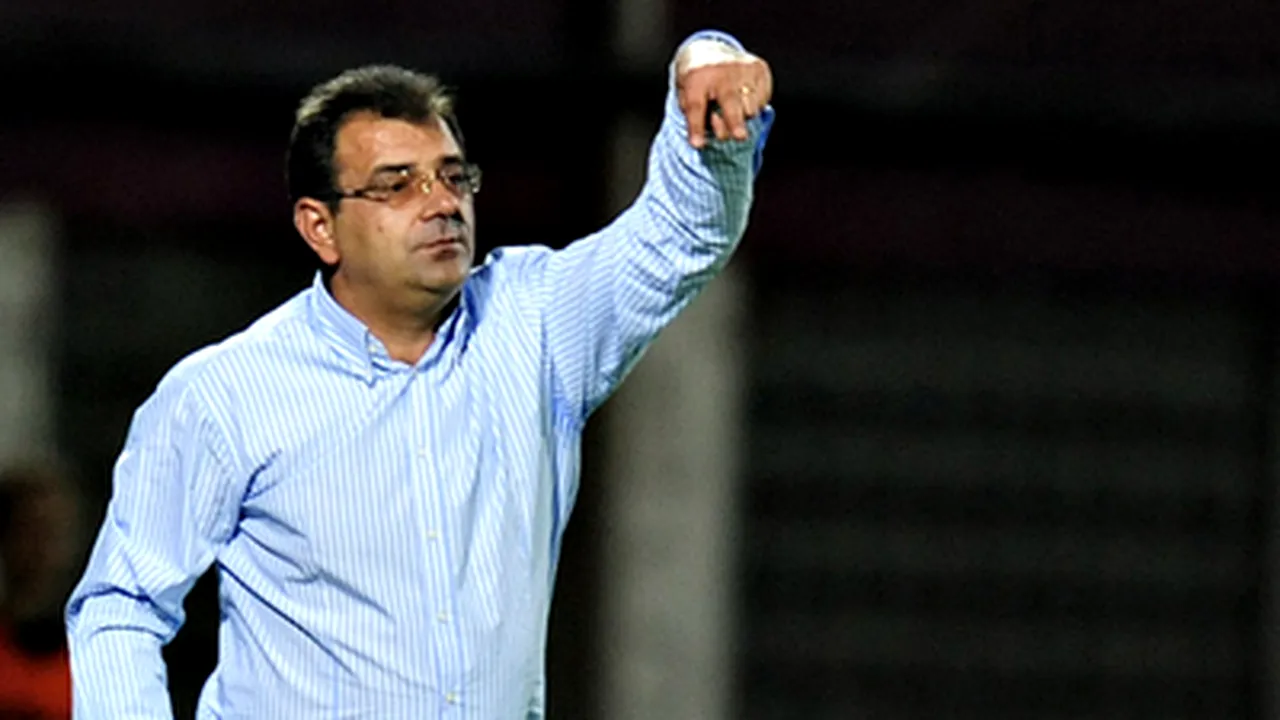 Stoica: Am pierdut meciul dar nu ne-am bătut joc de fotbal