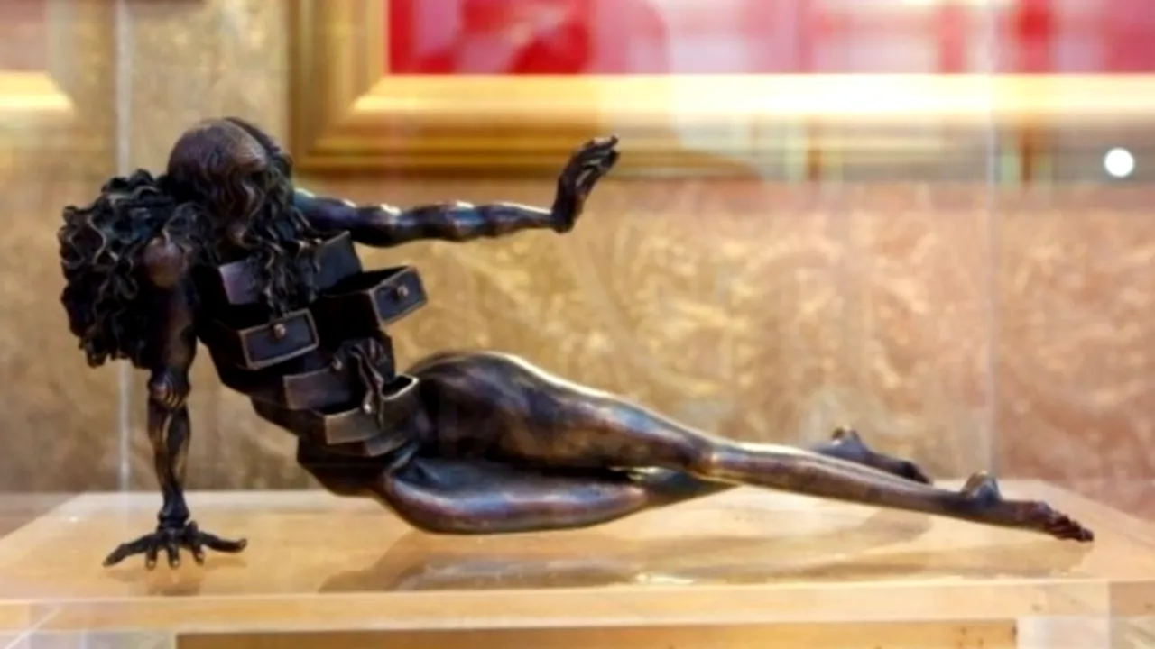 O sculptură de Dali, furată în plină zi dintr-o galerie de artă - VIDEO