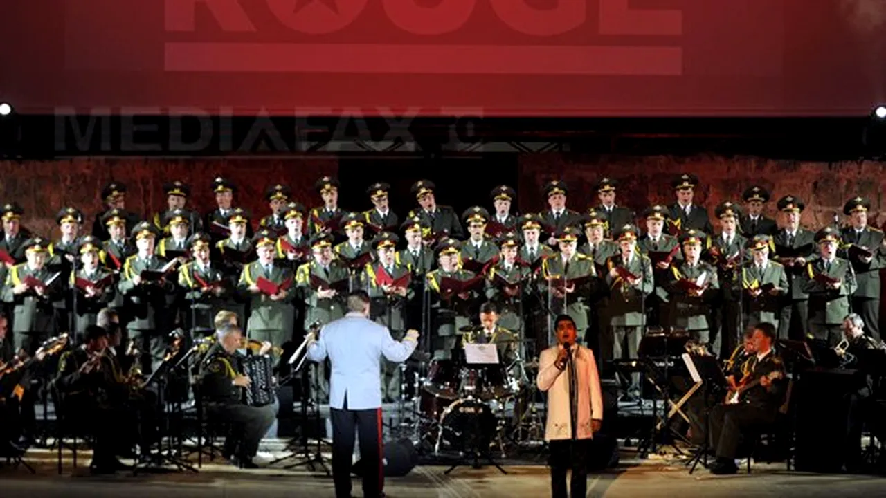 Corul Armatei Roşii concertează, pe 23 septembrie, la Sala Palatului din Bucureşti