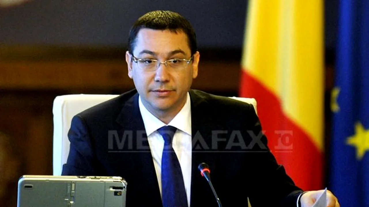 Ponta: Există interese străine care urmăresc blocarea unor proiecte economice în România