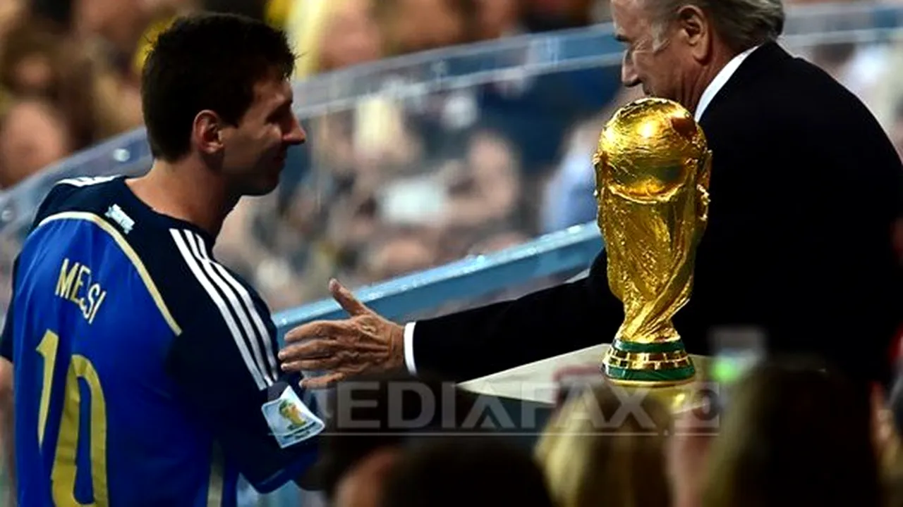 Messi a fost desemnat cel mai bun jucător al Cupei Mondiale