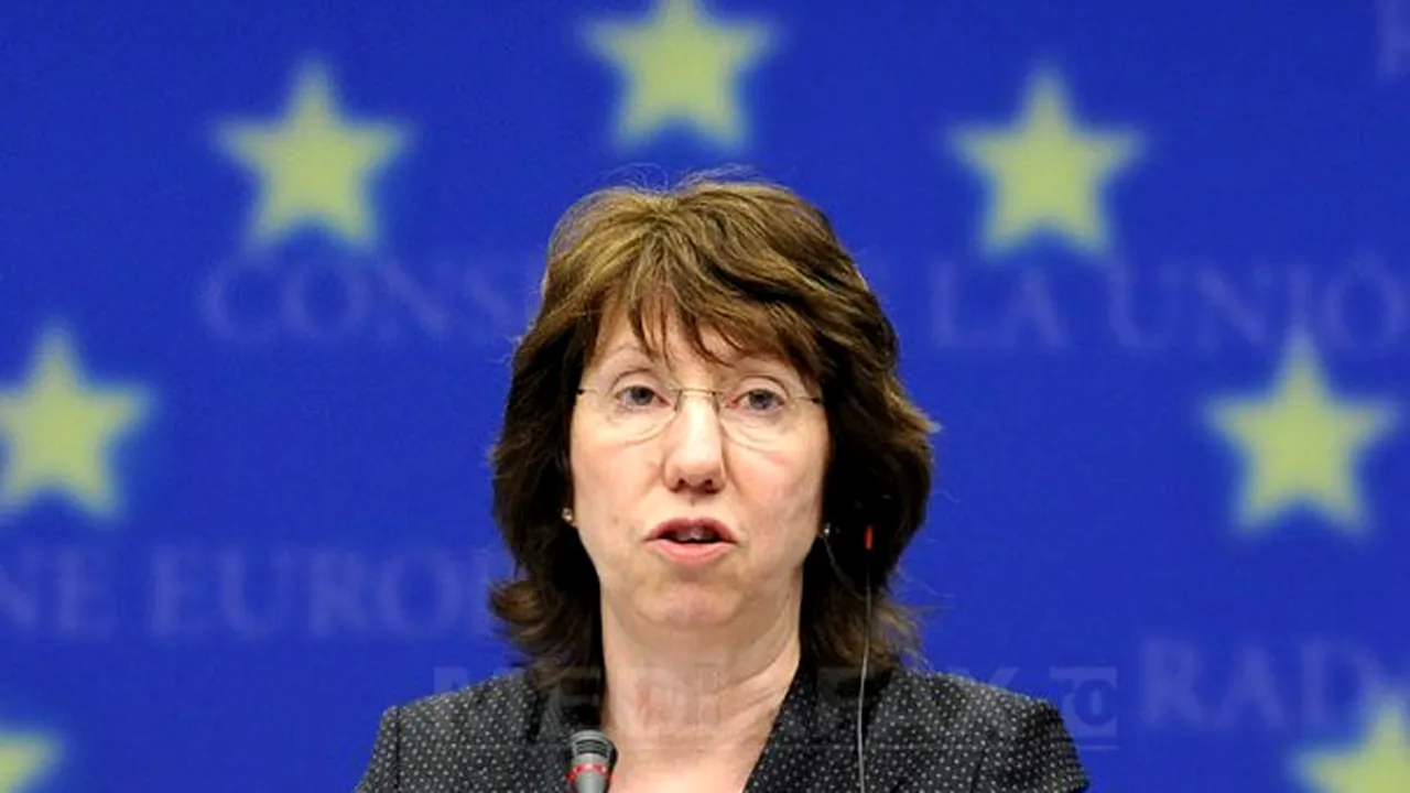 Catherine Ashton va merge marţi la Kiev pentru continuarea eforturilor de mediere
