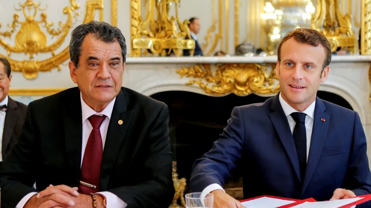 Preşedintele Polineziei Franceze este bolnav COVID-19. Cu două zile înainte, el s-a întâlnit cu Emmanuel Macron 