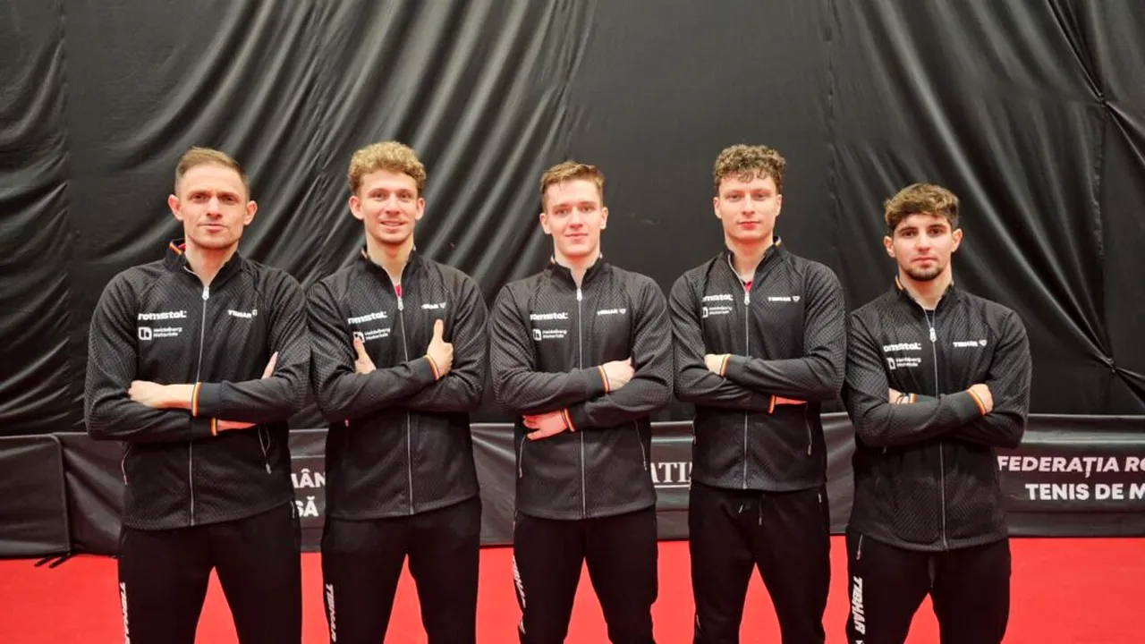 Echipa masculină de tenis de masă a României a debutat cu victorie la Campionatul Mondial
