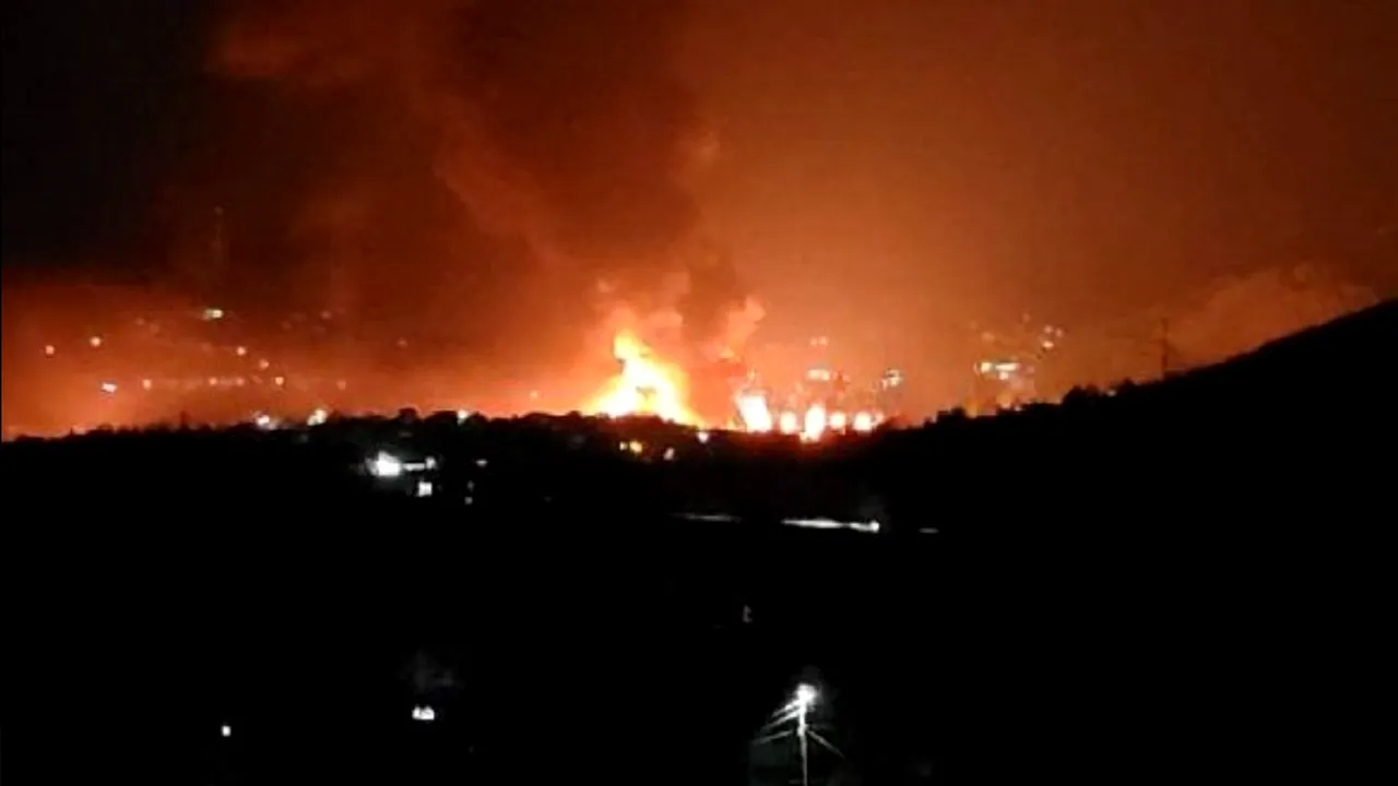 Atac cu drone ucrainene asupra unor rezervoare rusești de stocare a petrolului