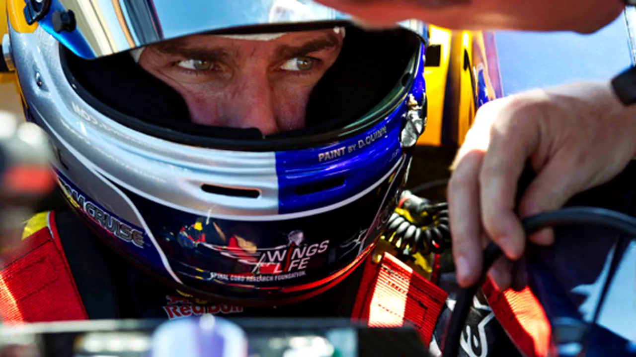 Tom Cruise a testat un monopost de Formula 1