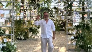 Nicu Bocancea, cel mai premiat florist român la nivel internaţional, semnează decorul de vis al nunţii lui  Ianis Hagi cu Elena Tănase