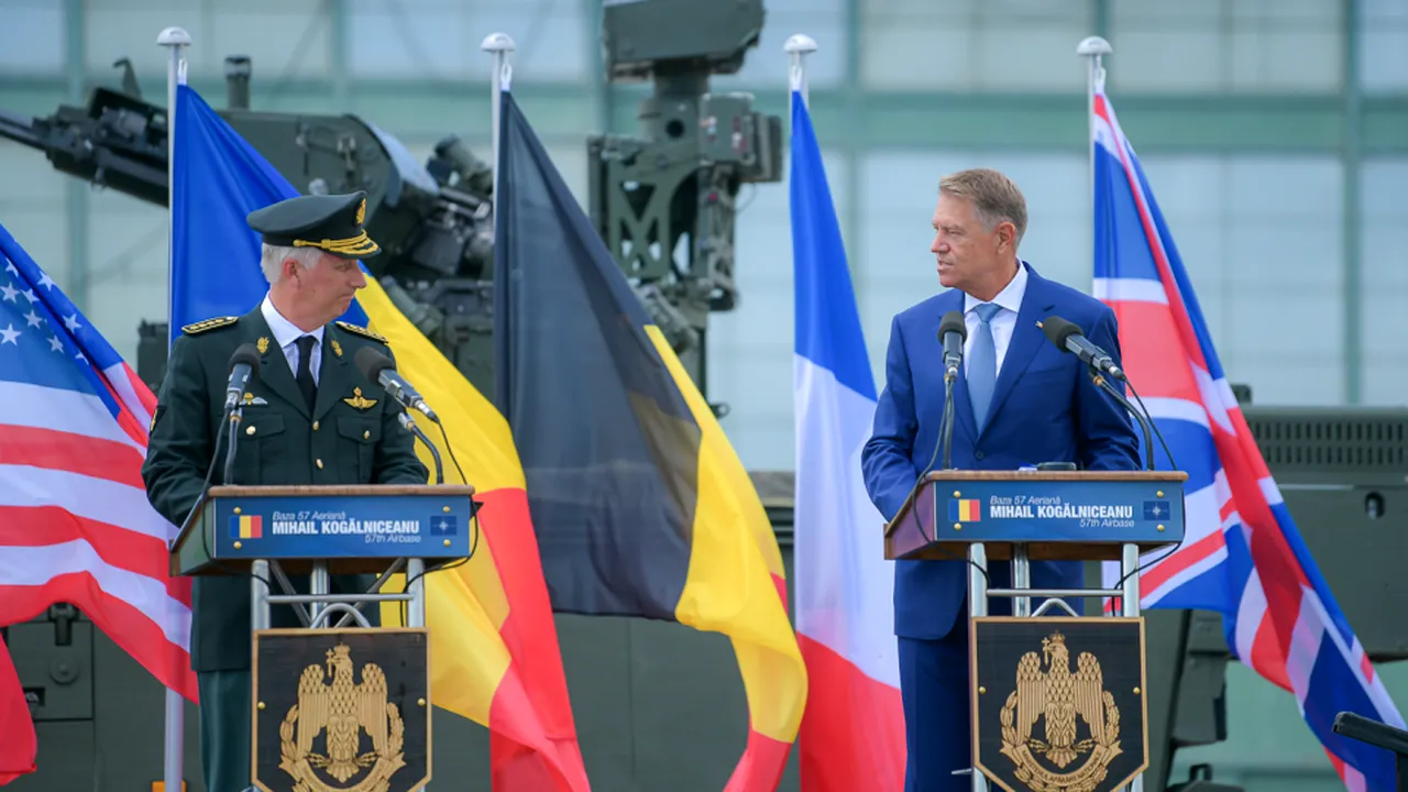 Situaţia din Ucraina, temă de discuţie între Iohannis şi regele Belgiei, Philippe