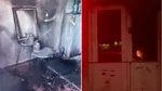 Explozie și incendiu într-un salon de înfrumusețare din Iași. Pompierii exclud o acumulare de gaze