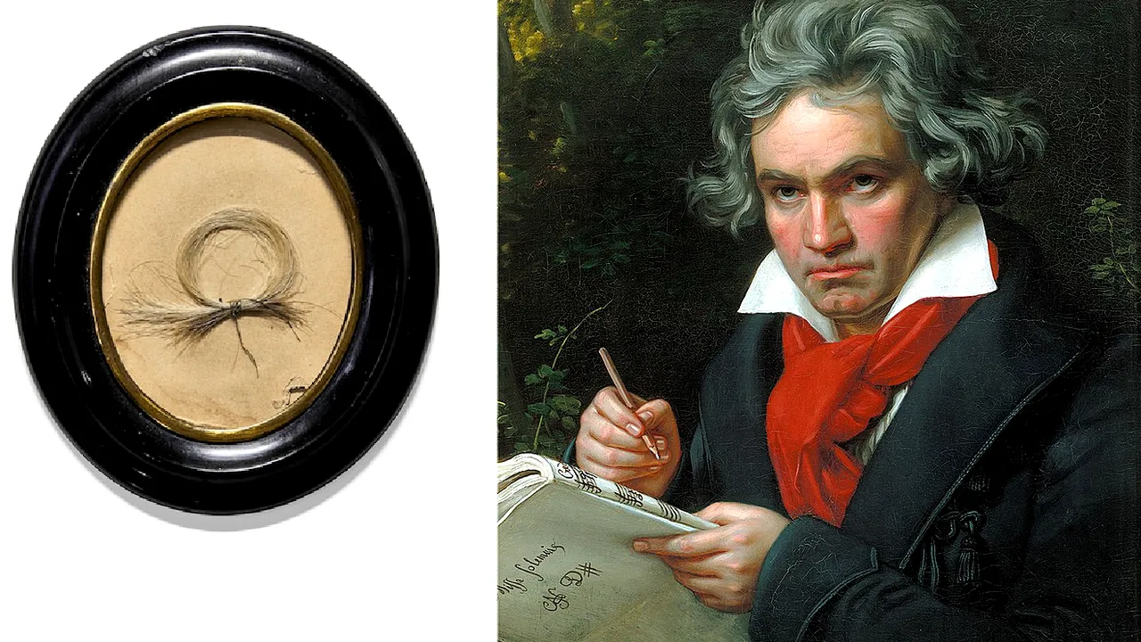 Secretul din părul lui Beethoven. O descoperire uimitoare după 200 de ani