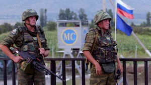 Arme de fabricaţie americană, găsite de ruşi în apropierea unui oraş georgian
