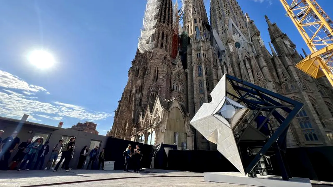 Sagrada Família dezvăluie prototipul celui mai înalt punct de observaţie din Barcelona