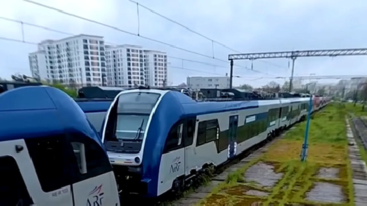 21 de trenuri noi zac nefolosite în Gara Obor. Miruță anunță măsuri pentru punerea în circulație