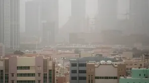 FOTO Furtună de nisip în Dubai