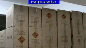 Prahova: 12 tone de articole pirotehnice, ridicate în urma mai multor percheziţii - VIDEO