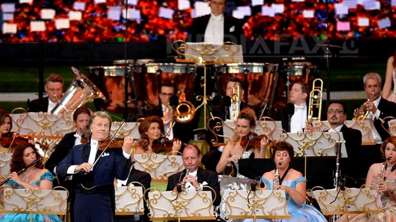 André Rieu pune în vânzare încă 5.000 de bilete în scop caritabil, pentru concertul său de vineri