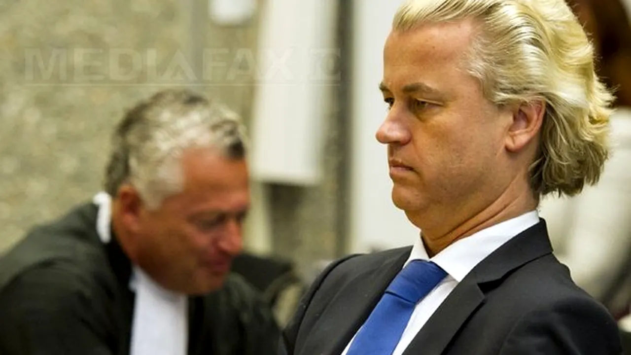 Partidul lui Geert Wilders vrea să dea afară Bulgaria şi România din UE