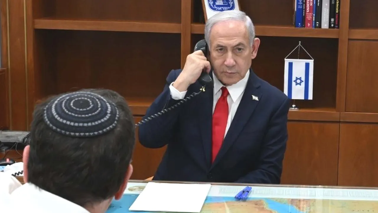 Premierul israelian Netanyahu, convorbire cu președintele american Donald Trump