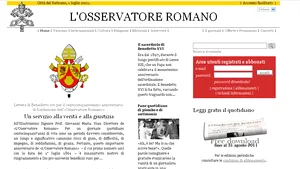Osservatore Romano,