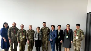 Ministrul de Externe, Luminiţa Odobescu, s-a întâlnit la Munchen cu veterani ucraineni