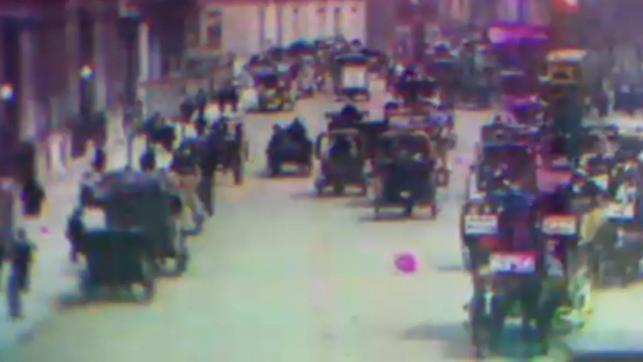 Primul film color din istoria omenirii, prezentat în premieră - VIDEO  