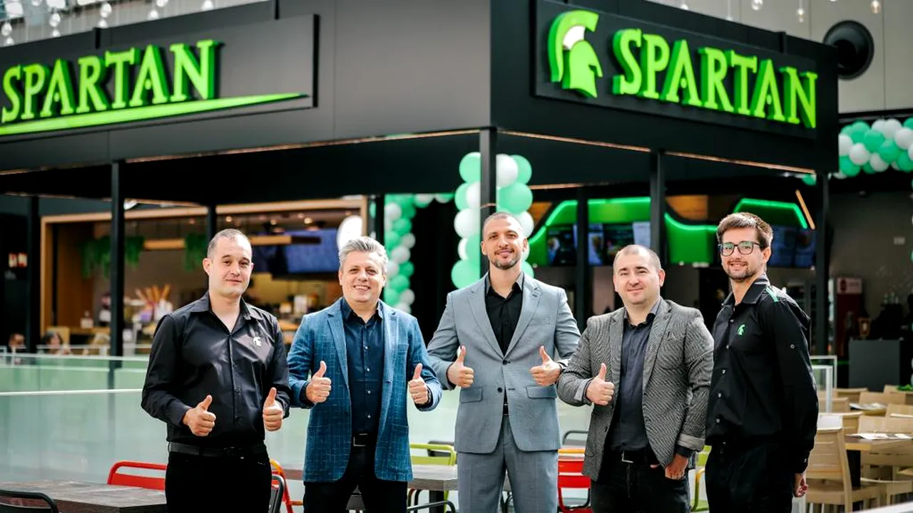 Spartan, cea mai mare franciză românească de fast-food, se extinde în Spania, la Barcelona