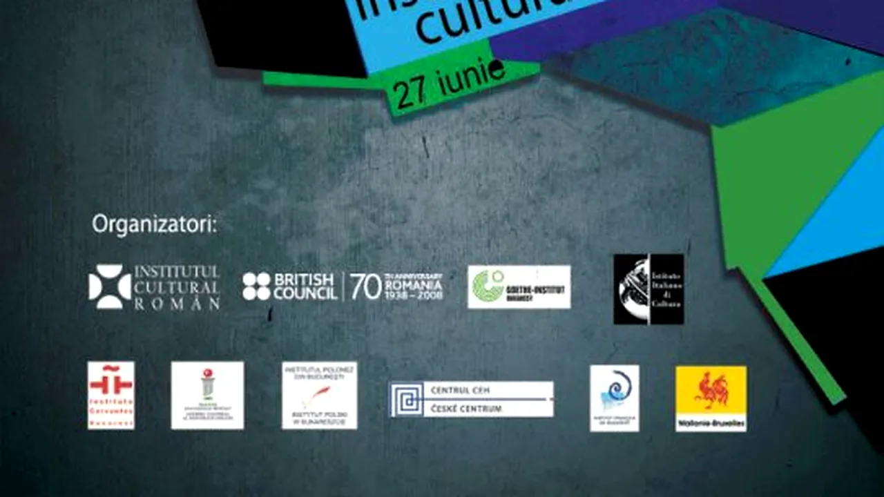 Noaptea Institutelor Culturale - între spectacole cu Ada Milea, concerte, filme şi distracţie
