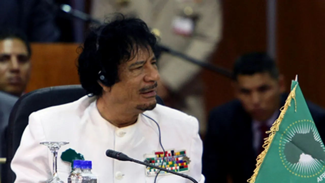 Muammar Kadhafi propune crearea unui 