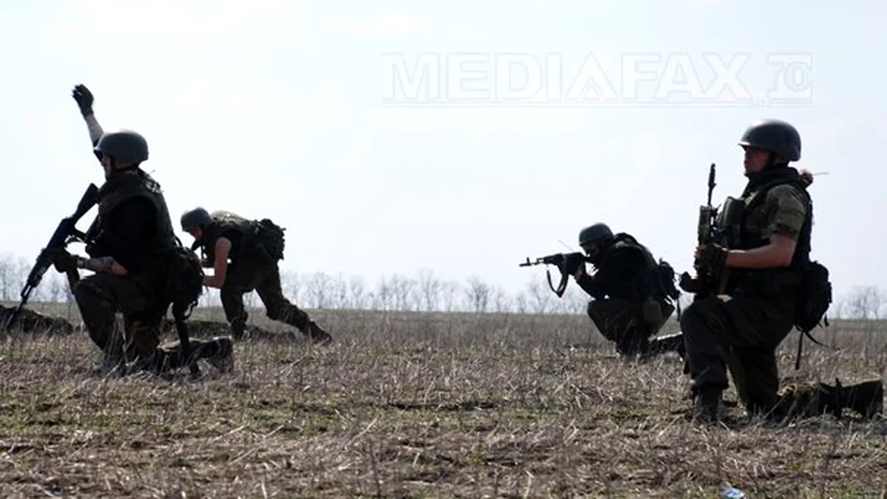 Ultranaţionalişti înfruntă forţe de securitate în vestul Ucrainei, în urma unui incident armat