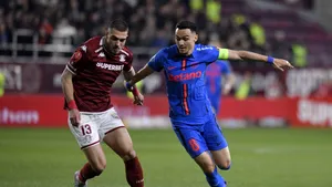 Rapid - FCSB se termină cu victoria oaspeților. Un suporter a lovit un jucător al FCSB