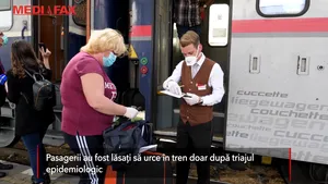 Primul tren special cu îngrijitoare a plecat spre Austria