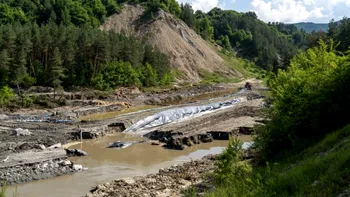 Starea de alertă a fost prelungită la Praid pentru încă 30 de zile. Autoritățile continuă măsurile de urgență pentru devierea pârâului Corund